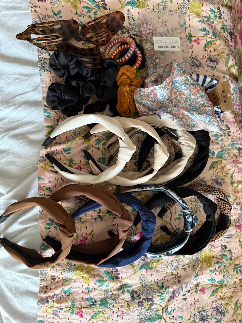 Collection of hair accessories